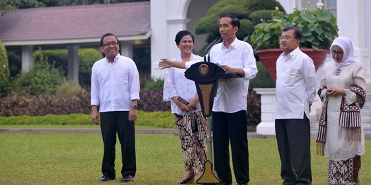 Deretan Menteri dari NU di Kabinet Kerja Jokowi-JK