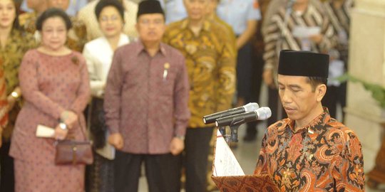 Gelar rapat, Jokowi minta kabinetnya langsung tancap gas