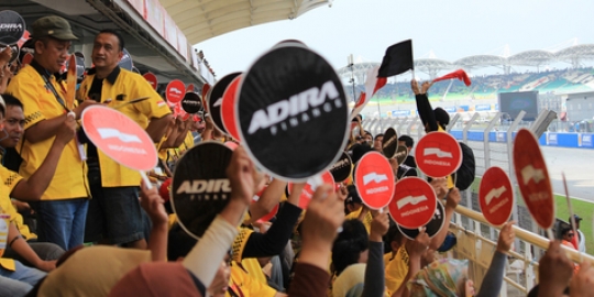 Adira bawa 1001 konsumen nonton MotoGP Sepang