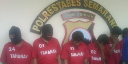 Polisi cokok pemakai & pengedar sabu di rumah kosan Semarang