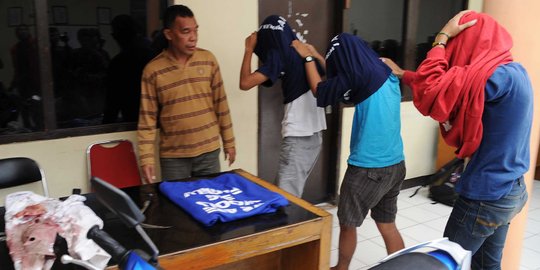 Terkenal sadis, komplotan geng motor di Bandung dibekuk polisi