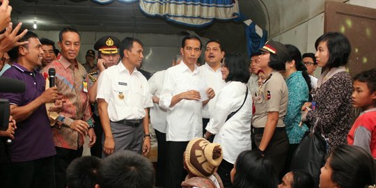 Jokowi nyatakan relokasi pengungsi Sinabung segera rampung
