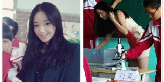 Gadis China jadi kandidat guru biologi tercantik sedunia