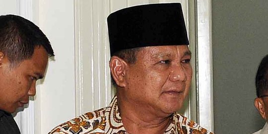 Prabowo anggap Muktamar PPP kubu SDA yang sah