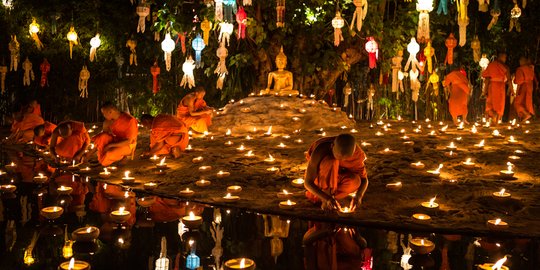 Festival Loy Krathong, ritual menghanyutkan kesialan di Thailand