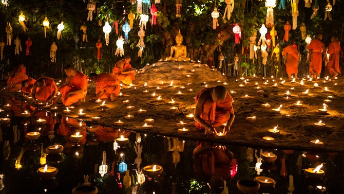 fesrival loy krathong thailand