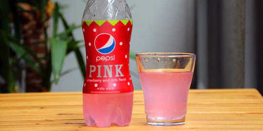 Pepsi bawa rasa baru beraura pink