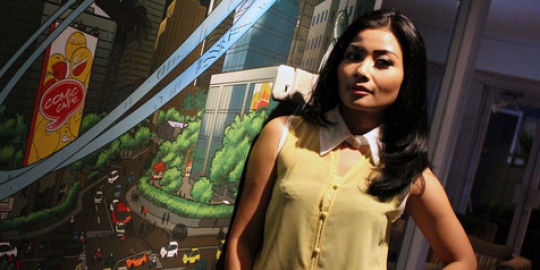 Jomblo akut, Rizma Simbolon curhat lewat lagu