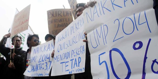 Buruh minta UMP DKI Jakarta naik Rp 3,7 juta