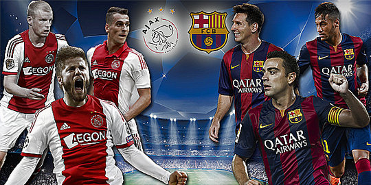 7 Prediksi Ajax vs Barcelona, menang harga mati!