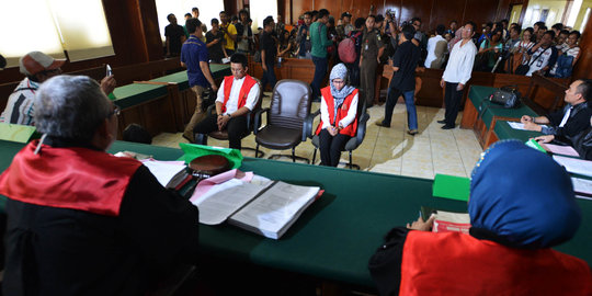 Sejoli pembunuh Ade Sara dituntut penjara seumur hidup