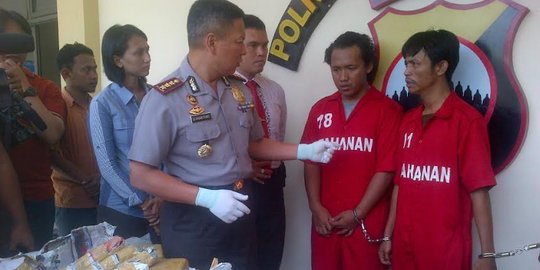 Jual bungkus korek api isi ganja, Yusuf ditangkap di Semarang