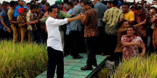 Presiden Jokowi hadiri Hari Pangan Sedunia di Makassar