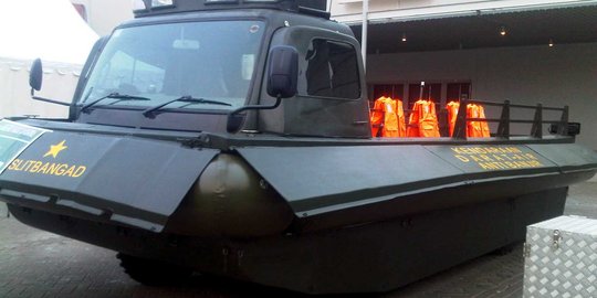 Ini mobil anti banjir hasil kreativitas TNI AD