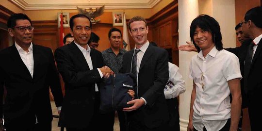 Jokowi yakin anak muda Indonesia bisa kalahkan Mark Zuckerberg