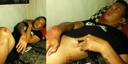 Polisi Patwal Harley Davidson tendang pemotor hingga jatuh