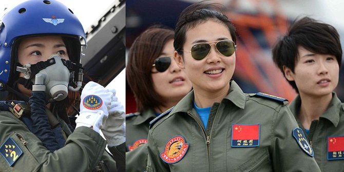 pilot wanita china