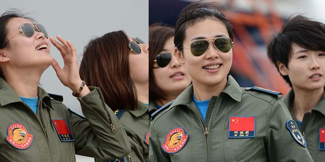 pilot wanita china