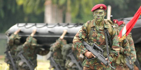Latihan bareng TNI, 2 WNI ketahuan ikut wajib militer Singapura