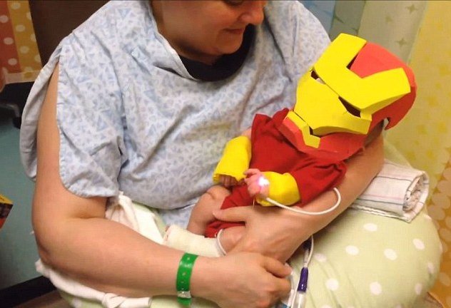 kostum iron man mini