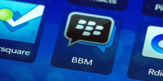 BlackBerry Messenger (BBM) eror, banyak yang mengeluh di Twitter