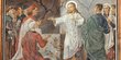 Gereja Jerman pajang lukisan Yesus bersama sosok mirip Hitler