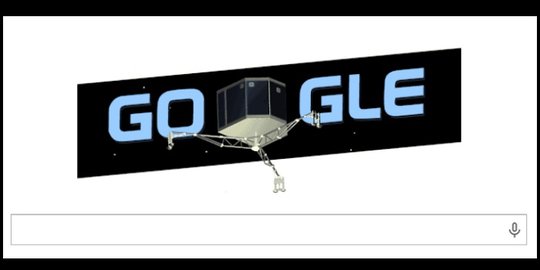 Pasang 'doodle' satelit, apa yang tengah dirayakan Google?