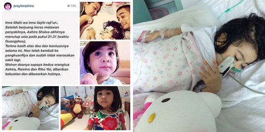 Mengenal Neuroblastoma, kanker yang merenggut nyawa Ashira 