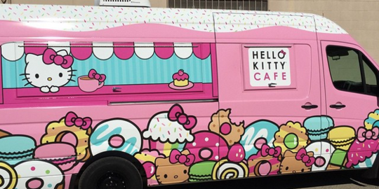 Pertama kali, Hello Kitty Cafe hadir di California!