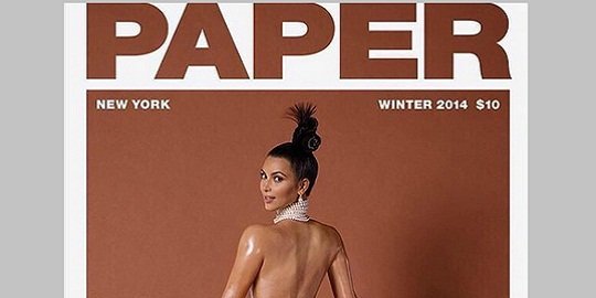 Gara-gara foto bugil Kim Kardashian, #BreakTheInternet mendunia