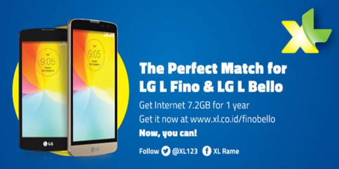Beli LG L Fino-LG L Bello di XL, dapatkan kuota internet 7