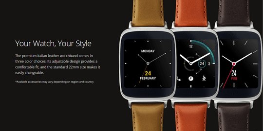 Jam tangan pintar murah Asus ZenWatch siap dijual, ini dia harga