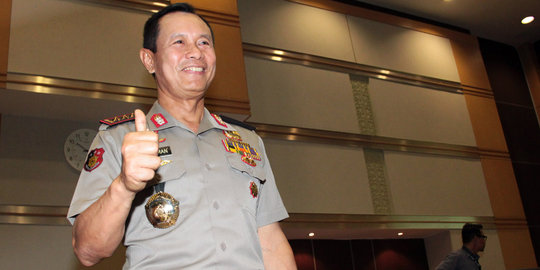 Kapolri Sutarman sebut seragam loreng bukan hanya ada di TNI