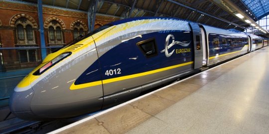 Kereta baru Eurostar bisa melaju hingga 320 km per jam