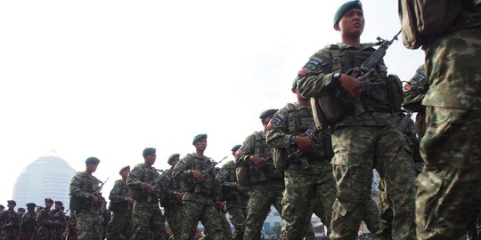 TNI, Polri dan Satpol PP apel kesiapan pelantikan Gubernur