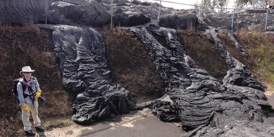 Luberan lava Kilauea di Hawaii makin mengerikan