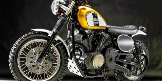  Yamaha  XV950R Star Bolt  2014 kustom ala scrambler 