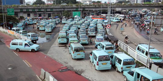 Organda usul tarif angkutan umum Jakarta naik Rp 1.000-Rp 1.500