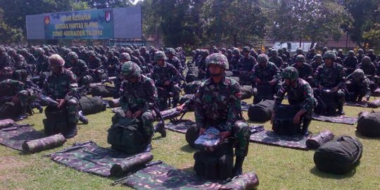 Ratusan TNI Banteng Rider siap tumpas gerakan sparatis di Papua