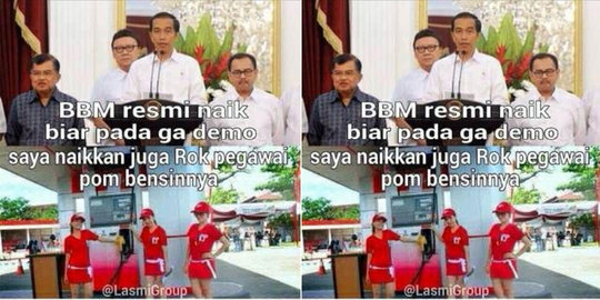 harga bbm jokowi juga ubah kostum pegawai spbu rev3