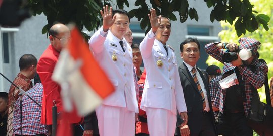 Presiden Jokowi: Pak Ahok, majukanlah Kota Jakarta!