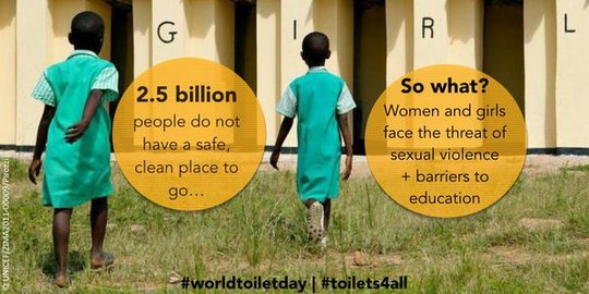 Lewat #WorldToiletDay, tweeps kecam pemerkosaan wanita di toilet