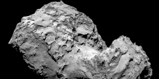 Robot Philae tidak mendarat di komet, tapi di pesawat alien