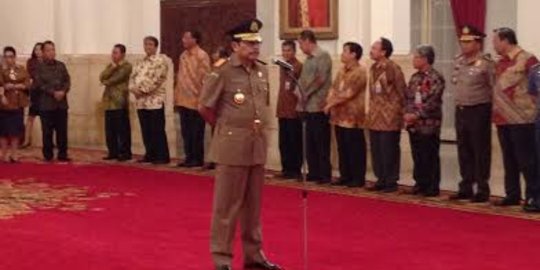 Dilantik, Jaksa Agung Prasetyo tegaskan sudah keluar dari NasDem