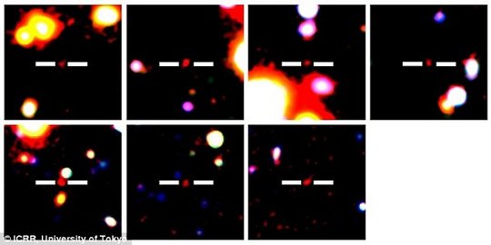 Aneh, 7 galaksi tua tak dikenal tiba-tiba menampakkan diri