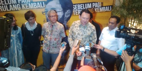 Ahok harap PNS belajar dari film 'Sebelum Pagi Datang Kembali'