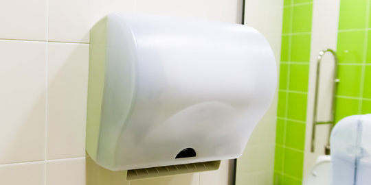 Hand dryers, mesin penyebar kuman