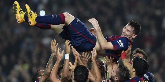 Jerih payah Lionel Messi jadi top skorer sepanjang masa La Liga