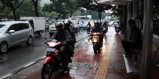 17 Desember, aturan motor dilarang lewat Thamrin diberlakukan