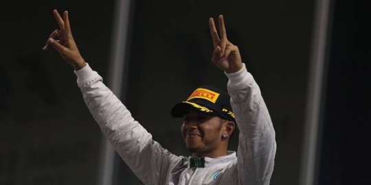 5 Drama seri pamungkas Formula 1 2014, Hamilton raih gelar kedua